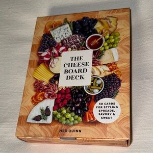 The Cheese Board Deck by Quinn - Colorful Home Kitchen Cookbook